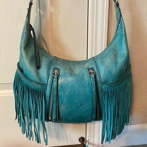 Lucky Brand Leather Boho Purse